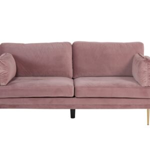 Boom - 3 sits soffa Sammet - Gammelrosa