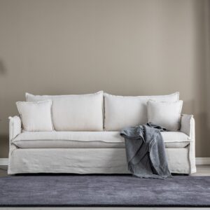 Nova Soffa - Wood / Beige Linné