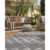Athena Kilim grå – flatvävd matta